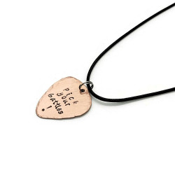 Music Is Forever! Guitar Pick Necklace