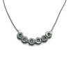 Unisex Stainless Steel Nut Necklace