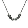 Unisex Stainless Steel Nut Necklace