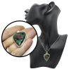 Sterling Silver Ruby in Zoisite Pendant