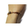 Copper Bead Cuff Bracelet