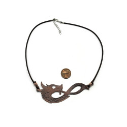 Copper Jörmungandr Necklace