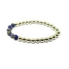 Sodalite Gemstone Bead Stretch Bracelet