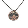 Lela the Forest Fairy Copper Pendant