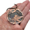 Lela the Forest Fairy Copper Pendant