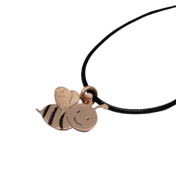 Tula the Copper Bee Pendant