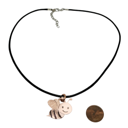 Tula the Copper Bee Pendant