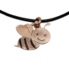 Tula the Copper Bee Pendant