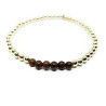 Mahogany Obsidian Gemstone Stretch Bracelet