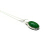 Sterling Silver Green Aventurine Pendant