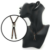 Copper 3D Drumstick Necklace