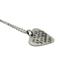 Music is What Feelings Sound Like Guitar Pick Necklace