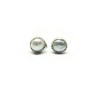 Natural Freshwater Pearl Sterling Silver Earrings