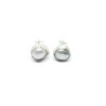 Natural Freshwater Pearl Sterling Silver Earrings