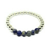 Sodalite Gemstone Bead Stretch Bracelet