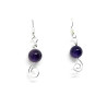 Sterling Silver Amethyst Gemstone Earrings