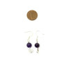 Sterling Silver Amethyst Gemstone Earrings