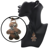 Copper Voodoo Doll with Sterling Silver Pin