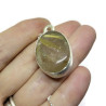 Sterling Silver Golden Rutile Quartz Pendant