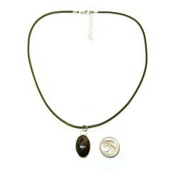 Unique Moss Agate Gemstone Necklace