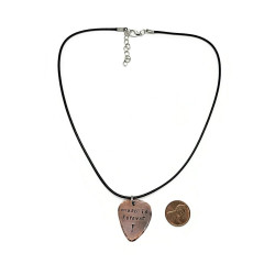 Music Is Forever! Guitar Pick Necklace