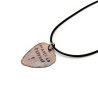 Music Is Forever! Guitar Pick Necklace