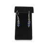 Blue Sodalite Sterling Silver Earrings