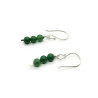 Green Aventurine Sterling Silver Earrings