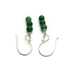 Green Aventurine Sterling Silver Earrings