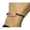 Copper Hope Pink Ribbon Bracelet