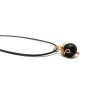 Lava Stone Acorn Aromatherapy Necklace