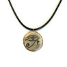 Mixed Metal Eye of Ra Pendant