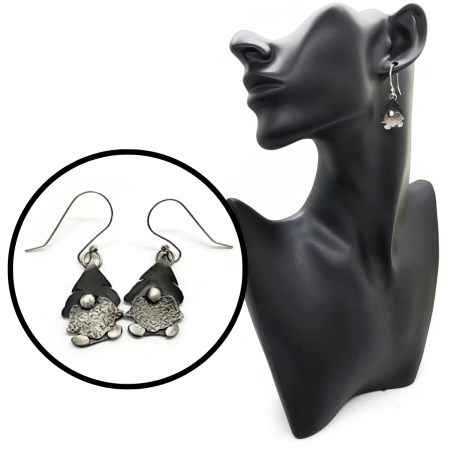 Magriol & Dugril Mixed Metal Gnome Earrings