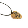 Copper Skull Guitar Pick Pendant