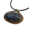 One of a Kind Azurite Gemstone Pendant