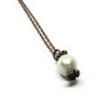 Single Freshwater Pearl Copper Necklace