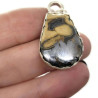 Sterling Silver and Copper Schlanblende Gemstone Pendant