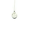 Sterling Silver Hawk's Eye Gemstone Pendant