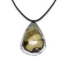 Teardrop Barite Gemstone Pendant