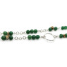 Picture Jasper and Green Aventurine Sterling Silver Necklace