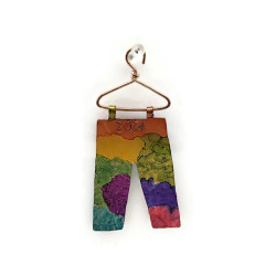 Hippy Dippy Fun Pants Custom Ornament