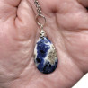 Sodalite Teardrop Pendant Necklace