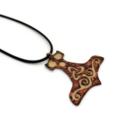 Copper & Brass Mjölnir Pendant