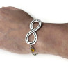 Personalized Infinity Mother's Bracelet