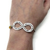 Personalized Infinity Mother's Bracelet