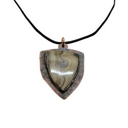 Schalenblende Copper Shield Pendant