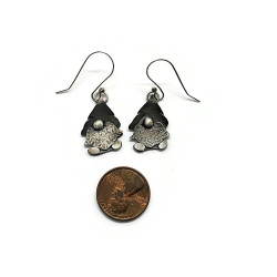 Magriol & Dugril Mixed Metal Gnome Earrings