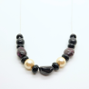 Sterling Silver Garnet & Gemstone Necklace