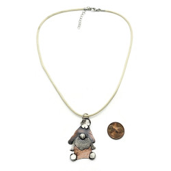 Koemi the Mixed Metal Gnome Pendant