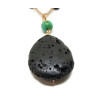 Turquoise and Lava Aromatherapy Necklace